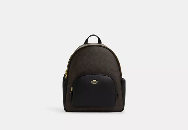 Court Backpack In Signature Canvas