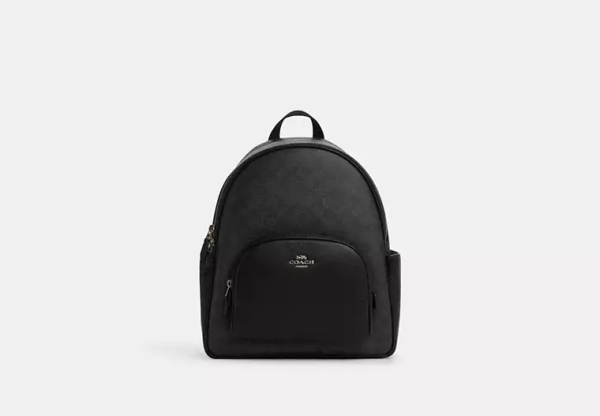 Court Backpack In Signature Canvas