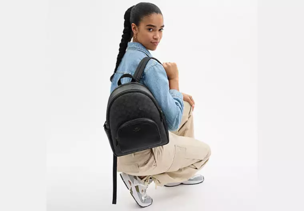 Court Backpack In Signature Canvas