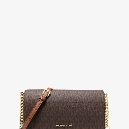 Jet Set Medium Signature Logo Crossbody Bag