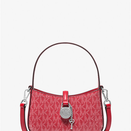 Lyra Extra-Small Signature Logo Crossbody Bag