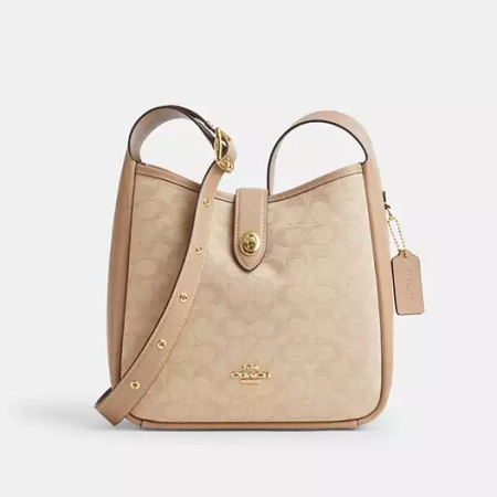 Hadley Convertible Crossbody Bag With Signature Canvas