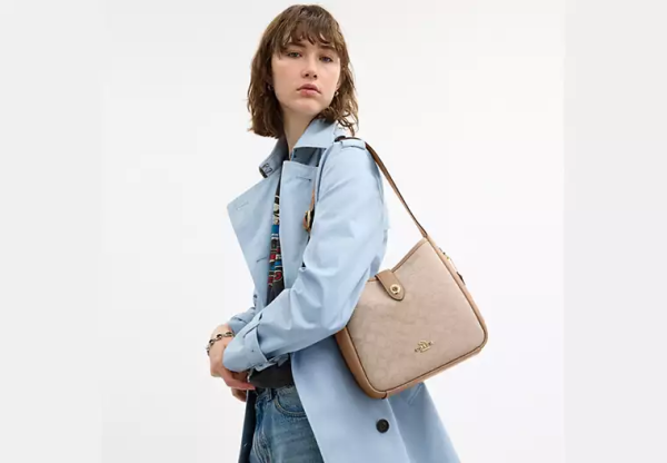 Hadley Convertible Crossbody Bag With Signature Canvas