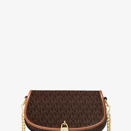 Mila Small Signature Logo Crossbody Bag