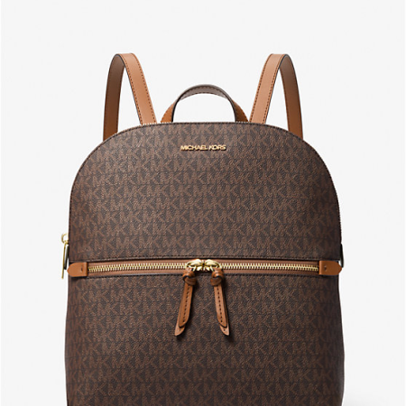 Dallas Medium Signature Logo Backpack
