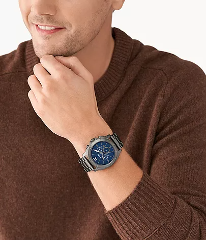 Privateer Chronograph Smoke Stainless Steel Watch