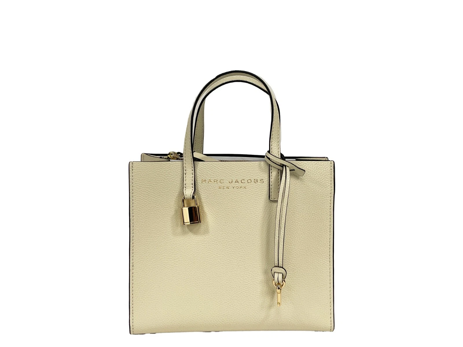 Mini Grind Coated Leather Tote