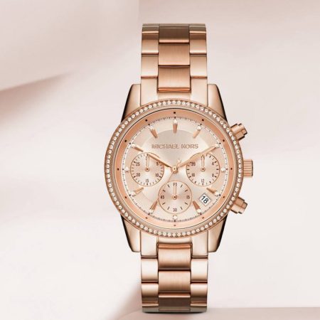 Bryant Rose Gold-Tone Watch Refurbished