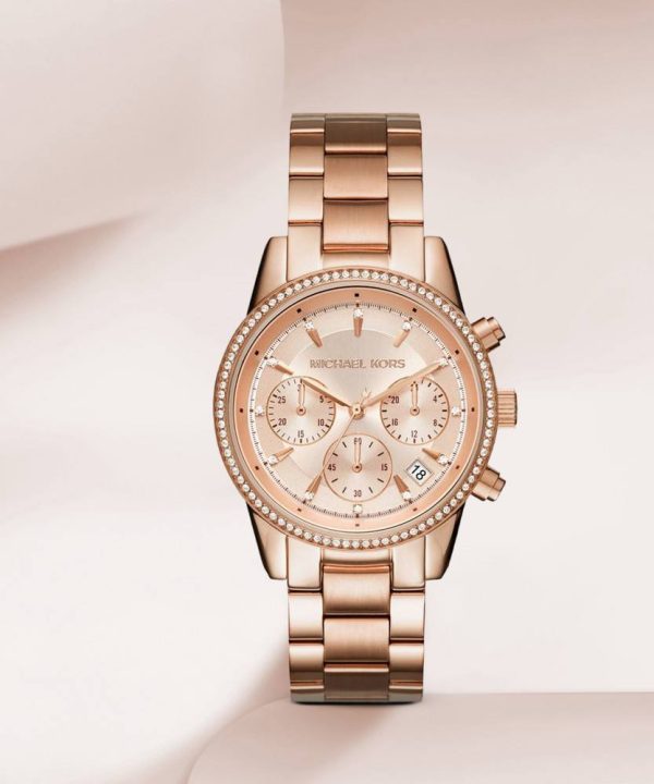 Bryant Rose Gold-Tone Watch Refurbished