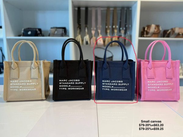 Marc Jacobs Small canvas tote