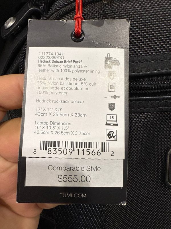 Tumi Hedrick Deluxe Brief Pack
