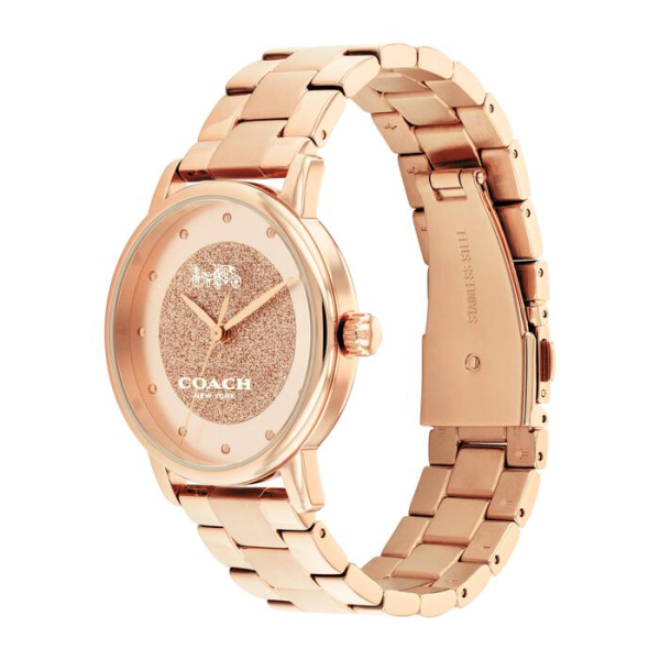 Coach Grand Women's Watch, 36mm Rose Gold - Preorder