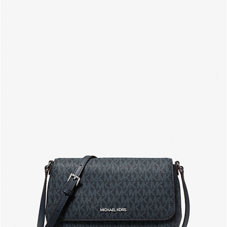 Medium signature logo convertible shoulder bag