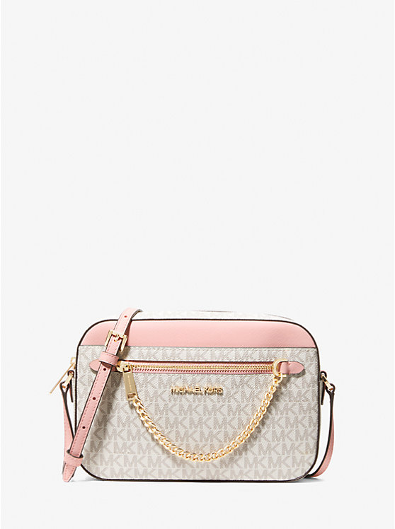 Michael Kors Jet Set Large Logo Crossbody bag current style