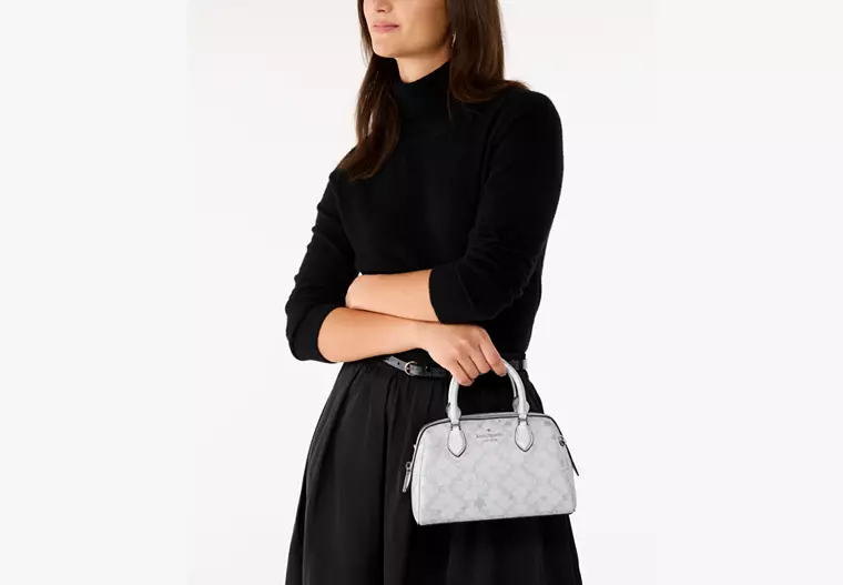 Spade Flower Star Toss Dolly Duffle Crossbody