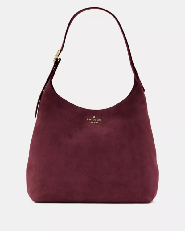 454 Suede Large Shoulder Bag