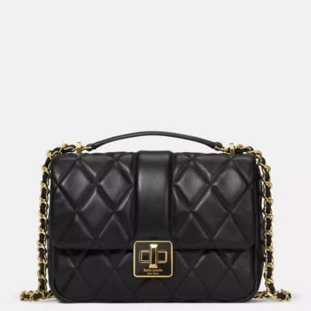 Carey Quilted Small Flap Crossbody