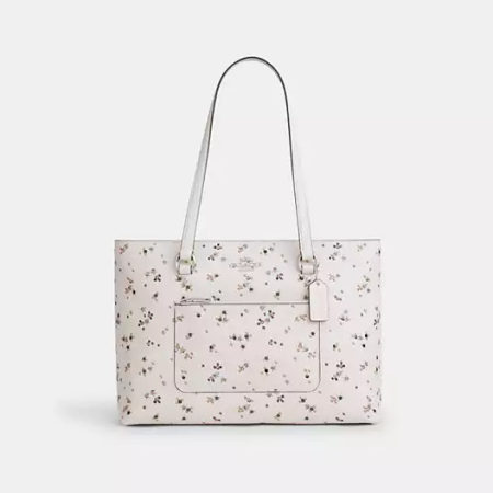 Station Tote Bag With Star Print