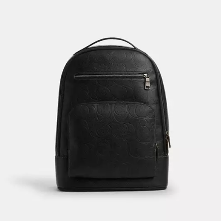 Ethan Backpack In Signature Leather