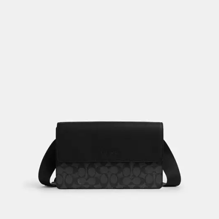 Turner Flap Crossbody Bag In Signature Canvas