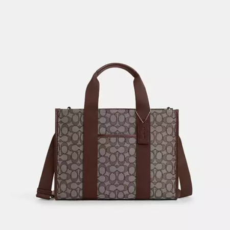 Smith Toe Bag In Signature Jacquard