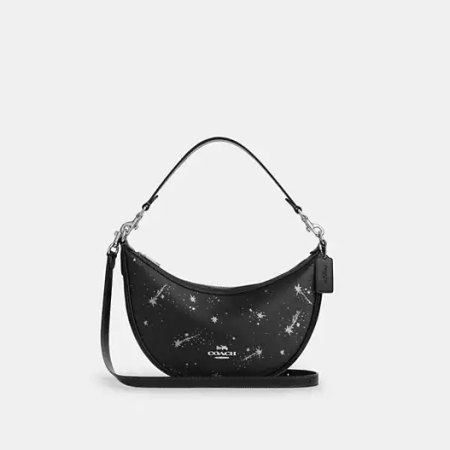 Aria Shoulder Bag With Star Print