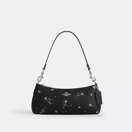 Charlotte Shoulder Bag With Star Print