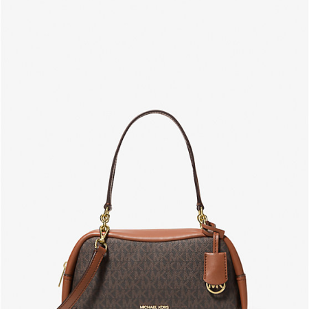 Cecily Small Signature Logo Shoulder Bag