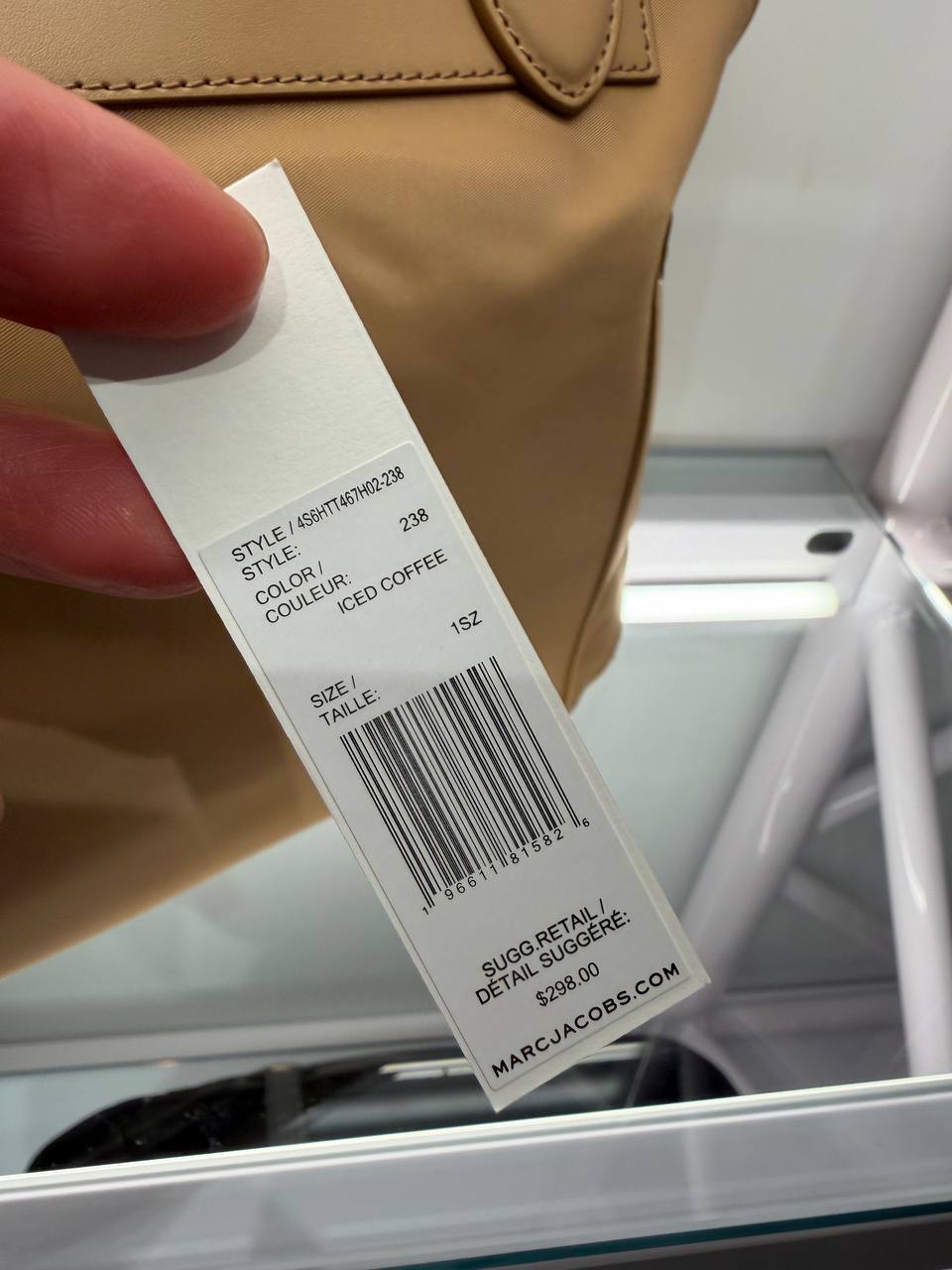 Marc Jacobs Tote Bag Iced Coffee Detail