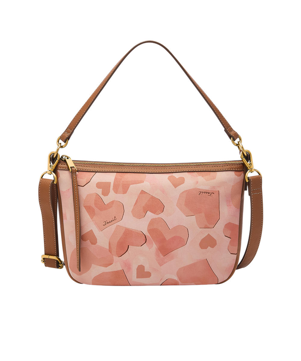 Fossil Skylar Crossbody Pink