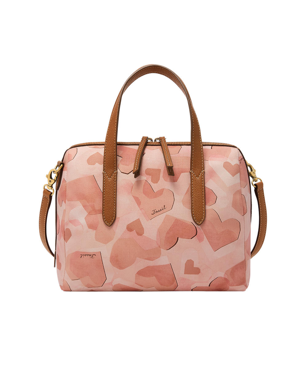 Fossil Sydney Satchel Pink