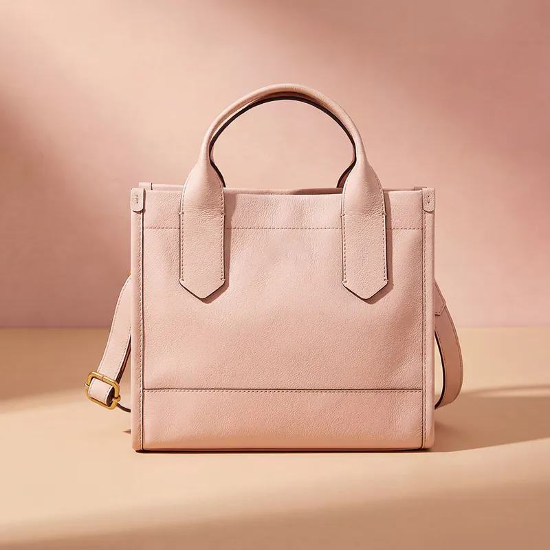 Fossil Kyler Small Tote Pink - Detail