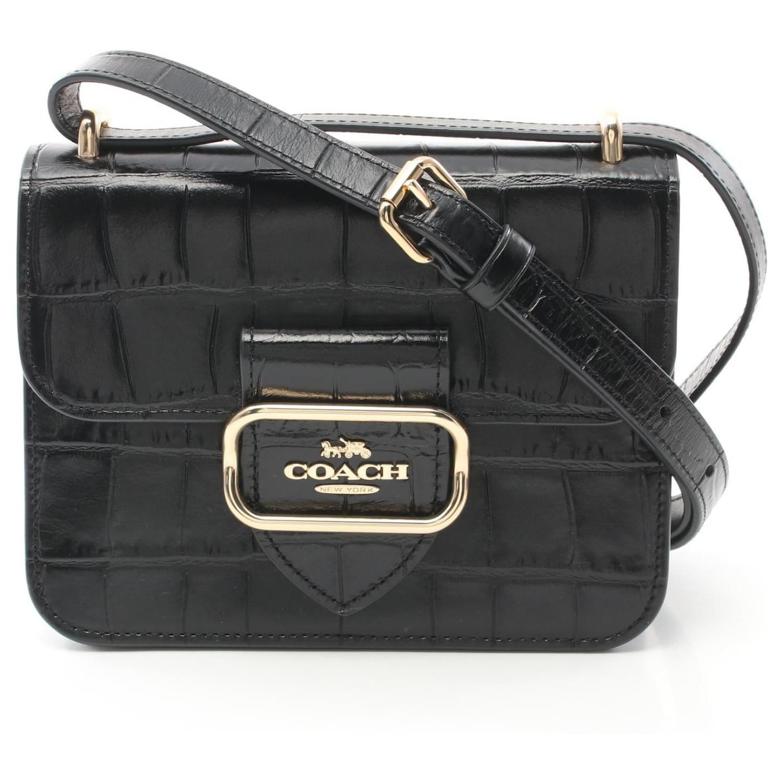 Coach Morgan crossbody bag leather