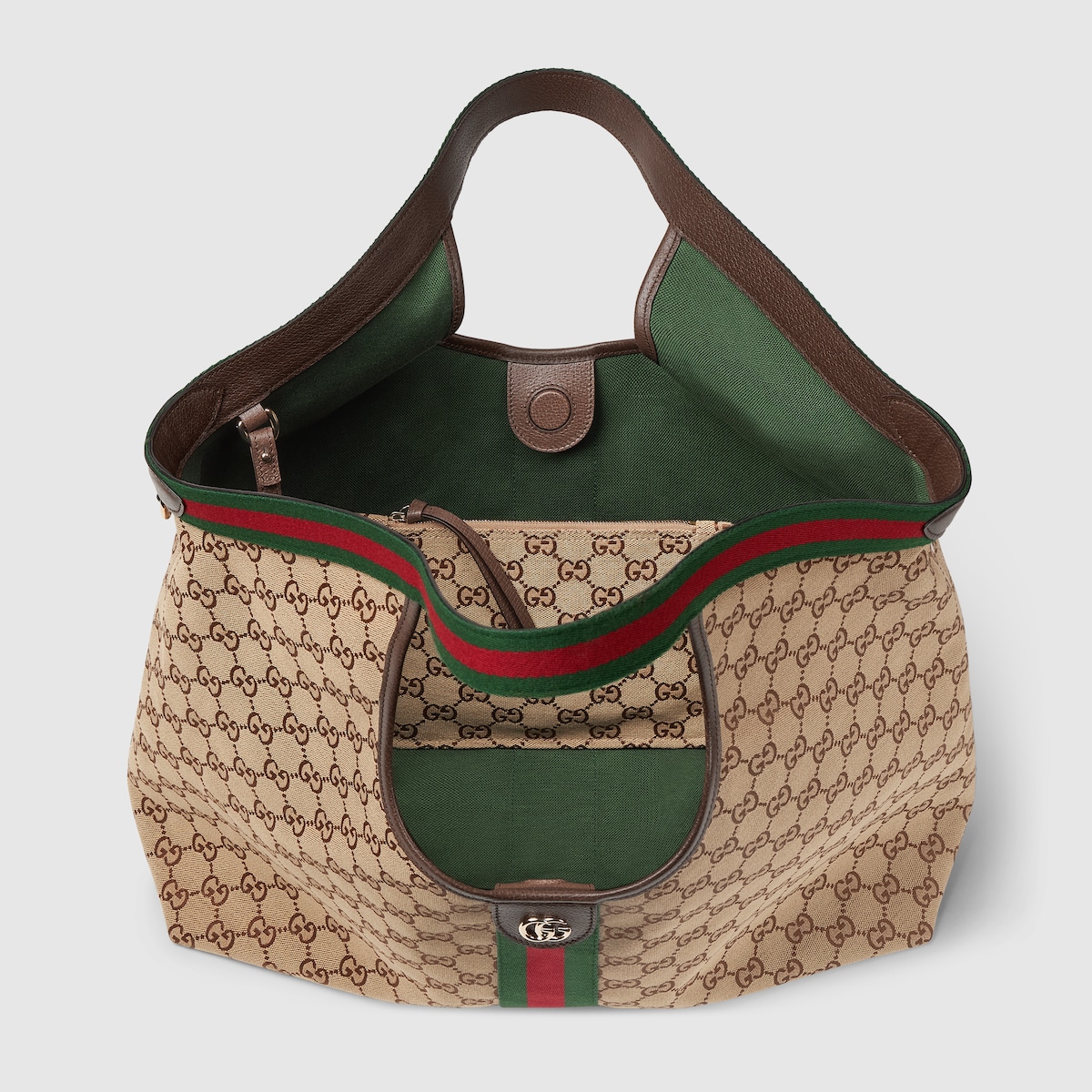 Gucci GG Supreme canvas tote bag beige brown 2024