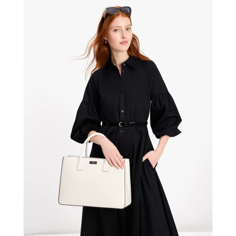 Kate Spade Sam Icon large nylon tote bag structured