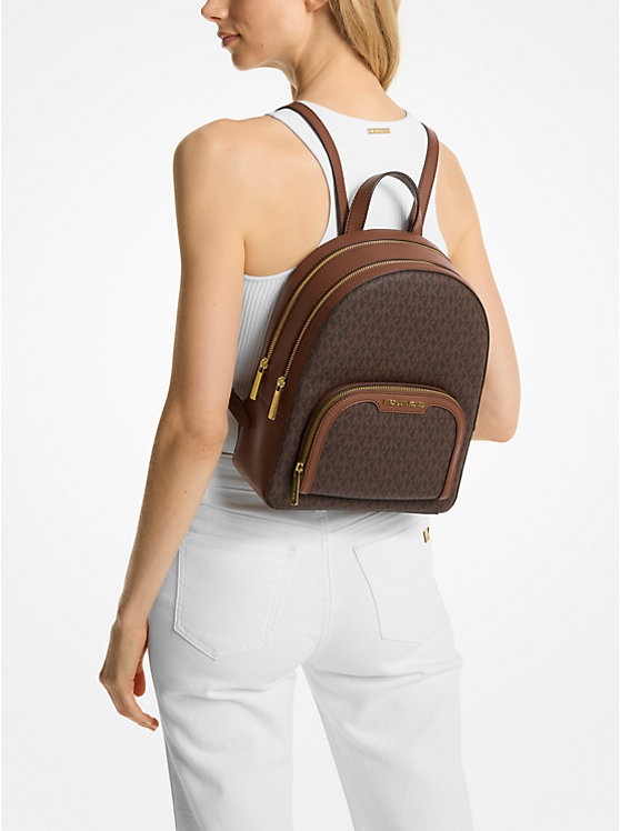 Michael Kors Jaycee Medium Logo Backpack