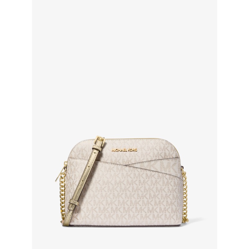 Michael Kors Jet Set Travel Crossbody bag gold hardware
