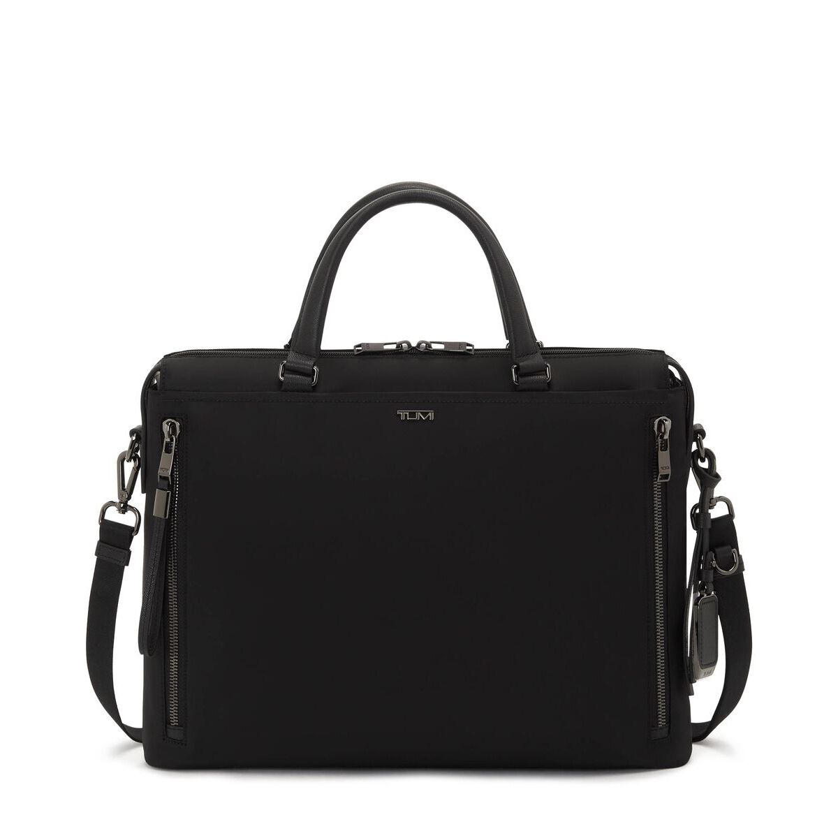 Tumi Voyageur convertible laptop briefcase professional black