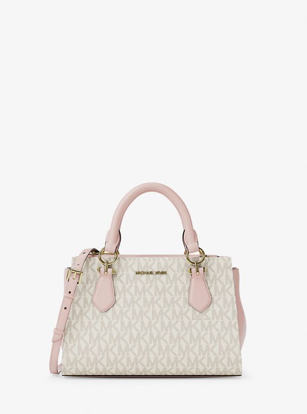 Marilyn Small Signature Logo Messenger Bag