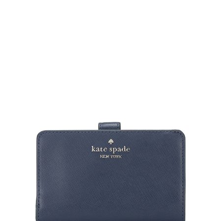 Kate Spade Madison Medium Bifold Wallet Parisian Navy - Ready Stock Malaysia