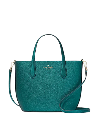 Kate Spade Glimmer Satchel Festive Teal - Ready Stock Malaysia