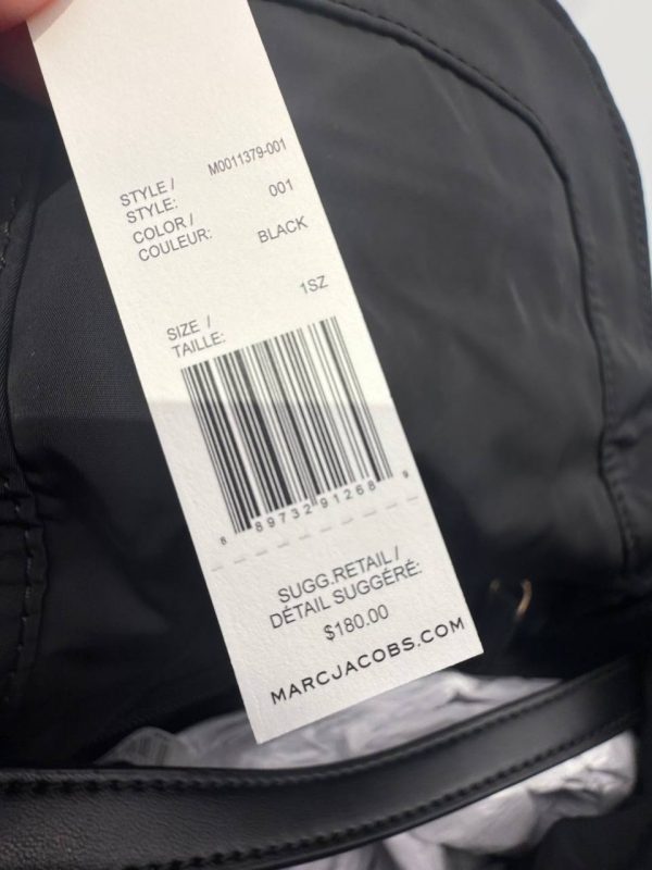 Marc Jacobs Quilted Nylon Natasha Mini Crossbody Black