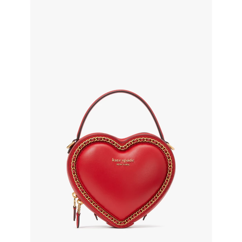 Kate Spade crossbody bag red leather small bag 2024