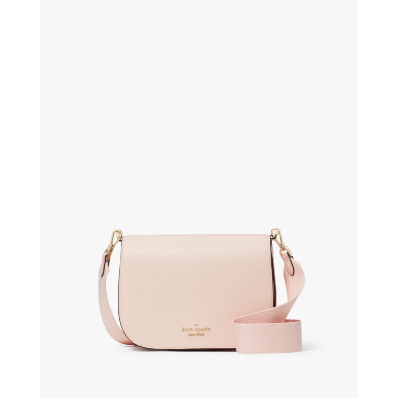 Kate Spade Madison medium shoulder bag conch pink quilted saffiano 2024