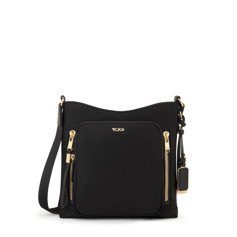 Tumi Tyler Crossbody women premium structured black 2026
