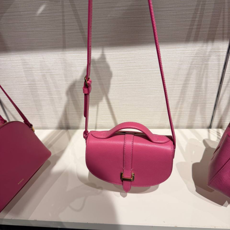 Fossil Emery Small Crossbody Confetti Pink