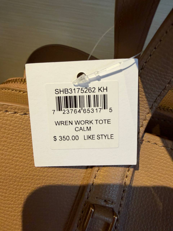 Fossil Wren Work Tote Calm