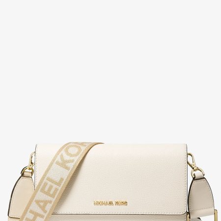 Michael Kors Jet Set Large Leather Crossbody Bag