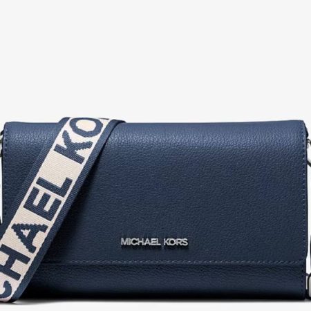 Michael Kors Jet Set Large Leather Crossbody Bag