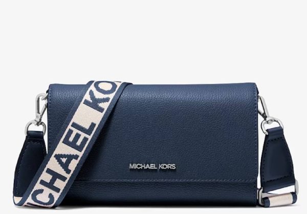Michael Kors Jet Set Large Leather Crossbody Bag